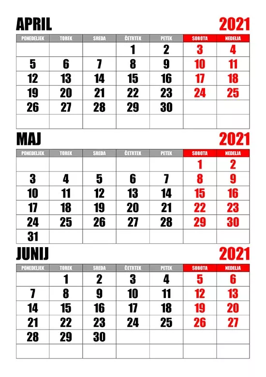 Koledar april, maj, junij 2021 koledarja-april-maj-junij-2021