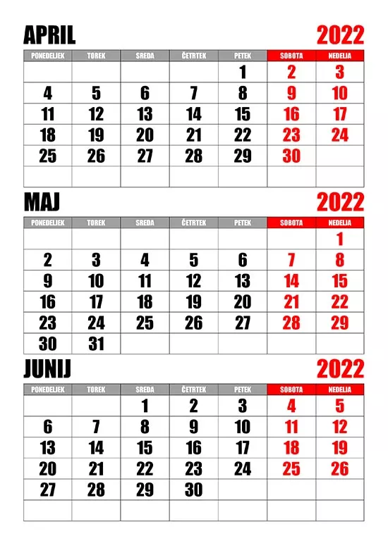 Koledar april, maj, junij 2022 koledarja-april-maj-junij-2022