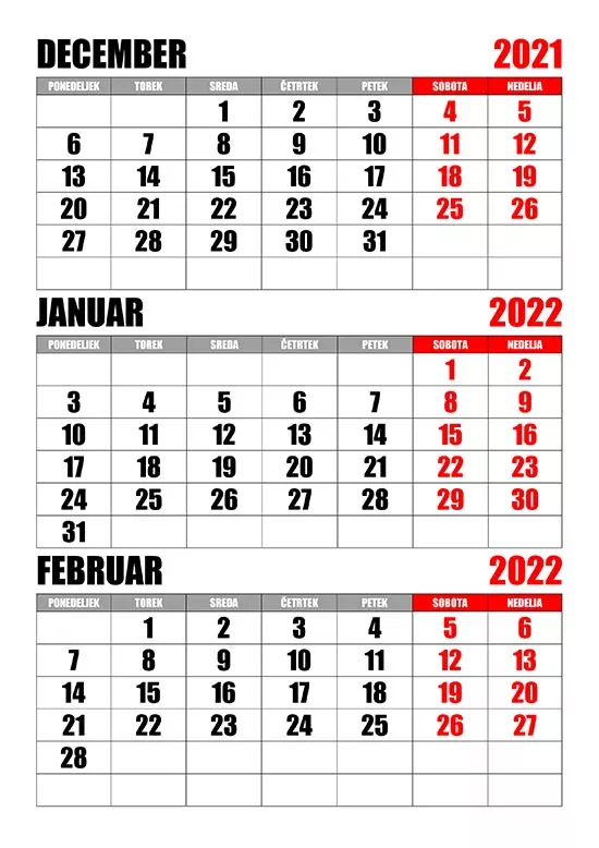 Koledar december 2021, yanuar, februar 2022 koledarja-december-2021-yanuar-februar-2022