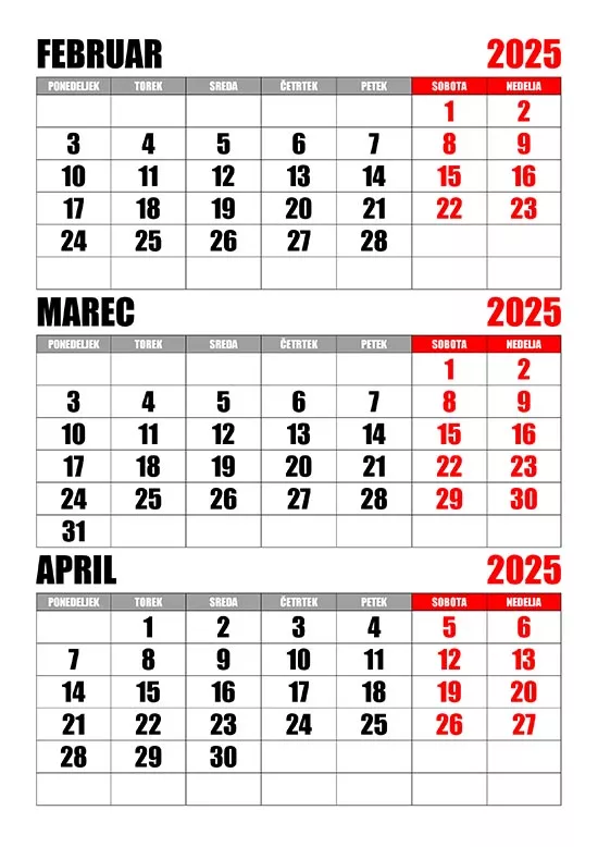 koledarja-februar-marec-april-2025