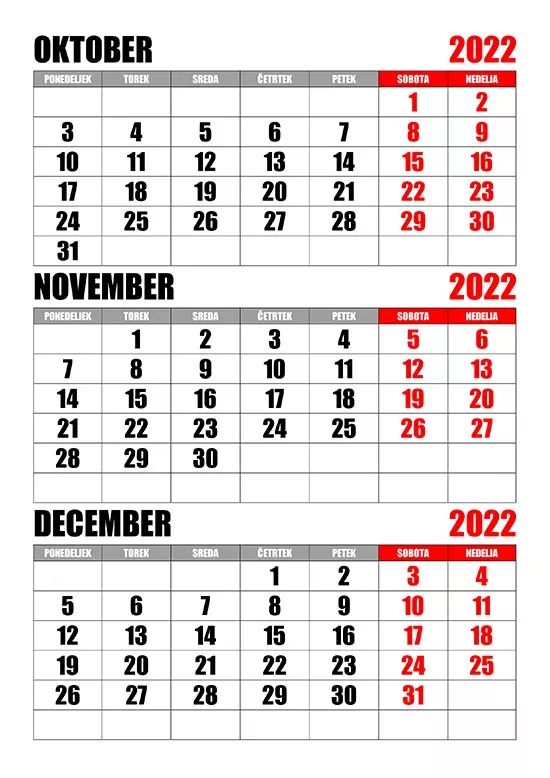 Koledar oktober, november, december 2022 koledarja-oktober-november-december-2022