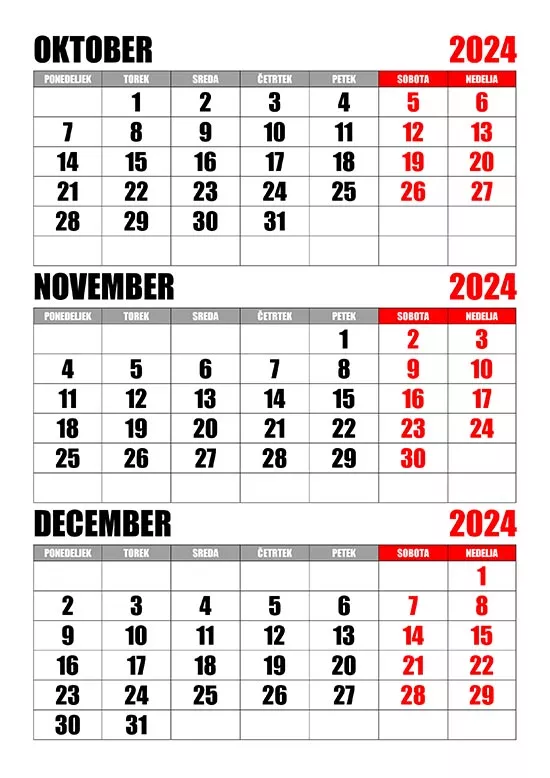 koledarja-oktober-november-december-2024